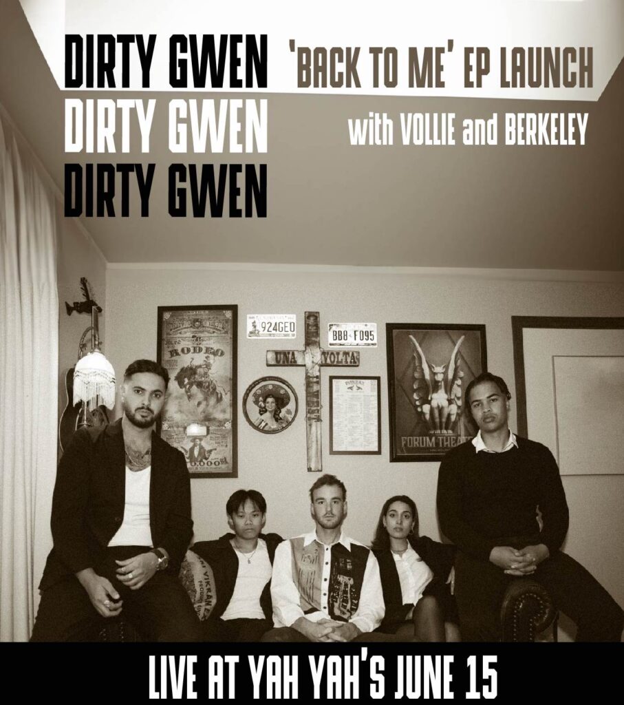 DIRTY GWEN live on the Yahs bandstand! SAT JUNE 15