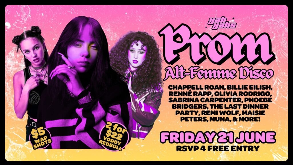 Prom Alt-Femme Disco Party FRI June 21st